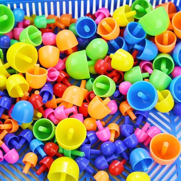 Creative%20Mosaic%20Toys%20Kit%20Mushroom%20Nails%20Peg%20Board%20Children%20Early%20Educational%20Puzzle%20Toys%20-%20Image%202