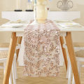 Gold Silver Table Runner Sparkle Sequin Glitter Foil Metallic Rose Gold Table Cover Wedding Birthday Decorations 2023. 
