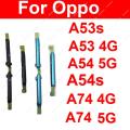 NEW Power Button + Volume Side Button For OPPO A53 A53S A54 A54s A74 4G/5G Up Down Volume Power Side Keys Flex Cable Parts. 
