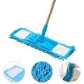 [Replacement Cloth For Chenille Flat Mop Head] [Household Dust Removal Cleaning And Reusable Microfiber Mop Replacement Head] [Microfiber Cleaning Pads]. 