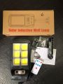 Solar Motion Sensor Wall Light 6 COB Outdoor Street Lamp With Remote Control IP65 Waterproof For Garden Yard Street Lamp. 