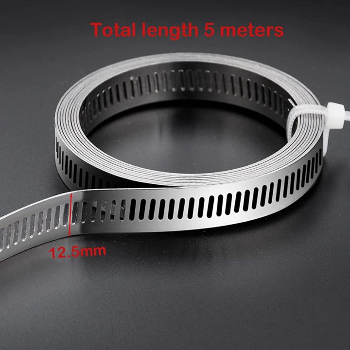 304%20Stainless%20Steel%20Adjustable%20Hose%20Clamps,%20DIY%20Worm%20Gear%20Duct%20Clamp%20Set,%20for%20Radiator/Automotive%20&%20Mechanical%20Plumbing%20-%20Image%202