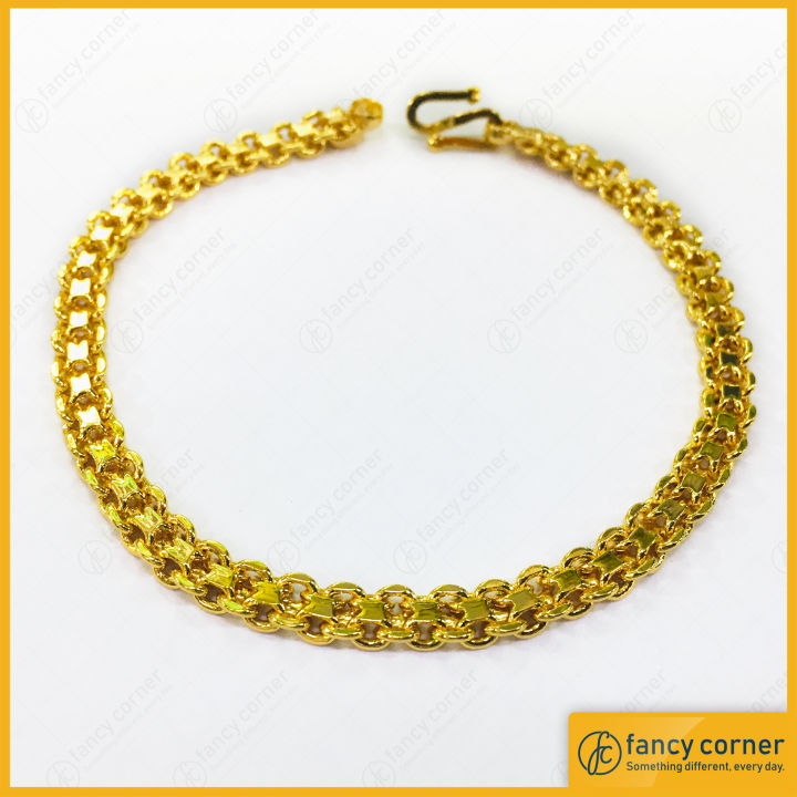 Gold bracelet Fashion Fashionable and Stylish Design Gold Plated Guarantee bracelet for Women and Men