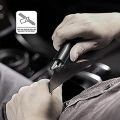 Safety Hammer, Safe Hammer Glass Breaker, Glass Breaker and Seatbelt Cutter, Car Emergency (Black) Easy Install Easy to Use. 