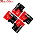 SHANDIAN Red TF Smart SD Car CD Player Memory Capacity Expansion 8GB 16GB 32GB 64GB 128GB Free Gift Comes with SD Card Adapter. 
