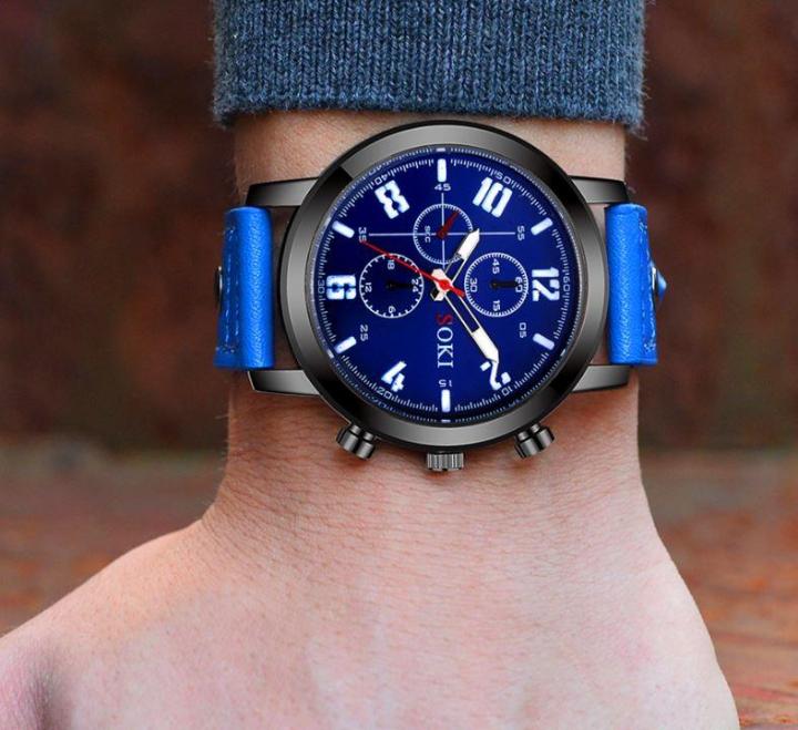 SOKI%20Men%20Watches%20%20Luxury%20Brand%20Leather%20Quartz%20Watch%20Fashion%20Sport%20Men's%20Wristwatch%20-%20Image%203