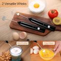 Kitchen Tools Milk Coffee Whisk Mixer Portable Electric Egg Beater Handle Milk Stirrer Frother Foamer Kitchen Bar Cooking Tool. 