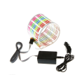 Car Windshield LED Sound Activated Equalizer Shown Plastic 45x11CM Car Neon EL Light Music Rhythm Flash Lamp Sticker. 