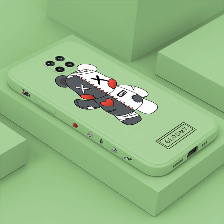 Hontinga%20for%20Redmi%20Note%209S%20Case%20Side%20Design%20Cartoon%20Bandage%20Bear%20Back%20Cover%20Soft%20Square%20Edge%20Pattern%20Liquid%20Silicone%20Phone%20Cases%20-%20Image%202