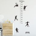 【BestGO】Wallpaper Decor Football Boy Height Measurement Wall Childrens Room Shop Glass Window Bedroom Wall Cabi Background. 