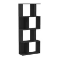 VTEC FURNITURE Modern Display Rack / 4-Tier Bookcase / Ornament Rack/ Simple shelf/ Bookcases /  Shelves / Objects Display Rack/  Home Decor / Modern Furniture / Multifunctional bookcase / Combination Floor Cabinet. 