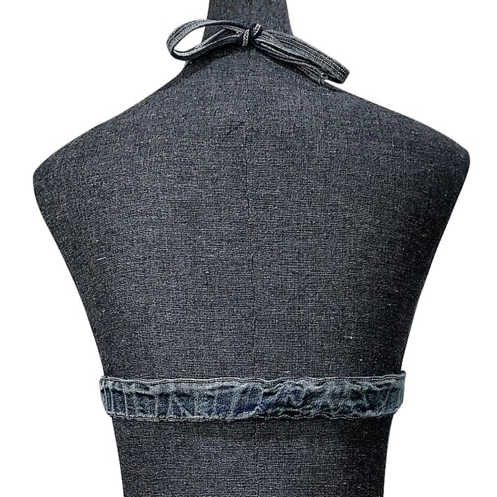 872#2023European%20and%20american%20new%20women's%20clothes%20Lace-up%20Denim%20Bikini%20Beach%20Split%20Swimsuit%20-%20Image%205