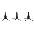 ZOROOM 3X Portable Clarinet Stand Holder Foldable Support Metal 5-Leg Stand Wind Instrument Accessory. 
