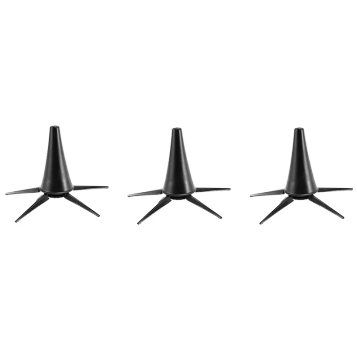 ZOROOM 3X Portable Clarinet Stand Holder Foldable Support Metal 5-Leg Stand Wind Instrument Accessory