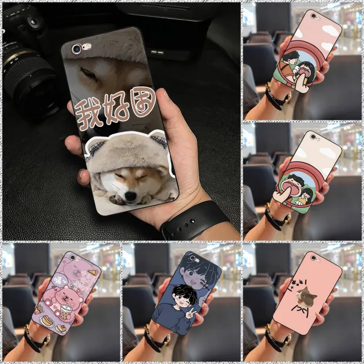 TPU%20Back%20Cover%20Phone%20Case%20For%20iphone%206/6S/ip6/ip6S%20Dirt-resistant%20Graffiti%20Silicone%20Couple%20Soft%20case%20Protective%20Durable%20-%20Image%203