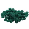 QUANBU 90Pcs Piano Keyboard Washer Piano Felt Balance Rail Punchings Washers Repair Parts Useful Piano Tuning Tool. 