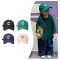 Letter Embroidered Children Baseball Cap for Girls Boy Solid Color  Hip Hop Hat Spring Autumn Casual Kids Visor Hats 2-7Y. 