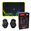 T-WOLF M1 Gaming Mouse + Gaming Mouse Pad Combo. 