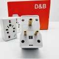 Multi Plug Multi Socket with Round Pin Universal Multi Plug Adapter Travel Adapter in Daraz Flyer. 