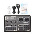 SK600 Multifunction Digital Audio Mixer External Sound Card. 