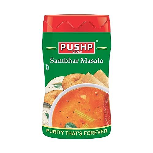 Pushp Salt Pushp Brand Sambhar Masala 500g Jar Package (Pack of 1)(FROM IND)JEZ ...
