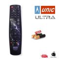 Singer Unic Ultra LED TV Remote Controller & Free Batteries. 