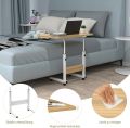 Side Table with Wheels, Laptop Table, Height Adjustable, Standing Desk, Laptop Stand, Computer Table, Mobile Side Table, Laptop Table for Bed, Laptop Table, Side Table, Standing. 