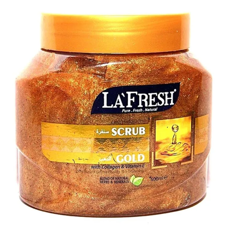 La Fresh Gold Scrub 500ml