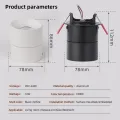 Led Sunset Downlight Atmosphere Spotlights Projector Night Lamp Novelty Ceiling Lamp For Bedroom Home Decoration Spot Led Light. 