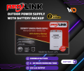 RED - LINK 12V 2.1A SECURITY CAMERA POWER SUPPLY WITH BATTERY BACKUP UPS. 