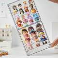 Showcase Storage Organizer Stackable Figures Display Stand Display Case Clear. 