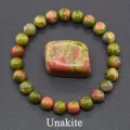 ZEBF-Original Reiki Blue Apatite Beads Bracelet Men Women Natural Lapis Lazuli Amethyst Yellow Tiger Eye Stone Beads Bracelet Jewelry. 