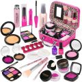 Makeup Toy Pretend Play Makeup Kit for Girls with Cosmetic Bag Role Play Toy Halloween Xmas Birthday Party Gift for Age 3+Basketball. 