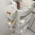 Storage Small Hanging Basket Wall-Mounted Home Bathroom Bathroom Storage Rack Kitchen Ginger and Garlic Sundries Storage Basket. 