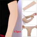 1/2PCS Tattoo Cover Up Compression Sleeves Bands Forearm Concealer Support Skin Color Tattoo Aftercare UV Protection Oversleeves. 