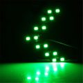 2pcs/set 14 SMD LED Arrow Panel Car Truck Rear View Mirror Indicator Turn Signal Light LED Rearview Strobe Warning Safety Lights-green. 