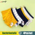 15 years old boxer panties 2-4 pieces children's underwear boys cotton comfortable cartoon animal pattern baby underwear flat. 