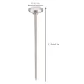 Stainless Steel Probe Temperature Meter Thermometer for Milk Powder Practical. 