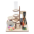 1Set Intelligent Go Sorter DIY Science Experimental Kit Youth STEAM Education Handicraft Model Wood Color Wooden Learning Teaching Aid. 