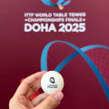 2025 Doha World Table Tennis Limited Edition Shatou Portrait Ping Pong Ball Training Competition Support Commemorative Ball Gift. 
