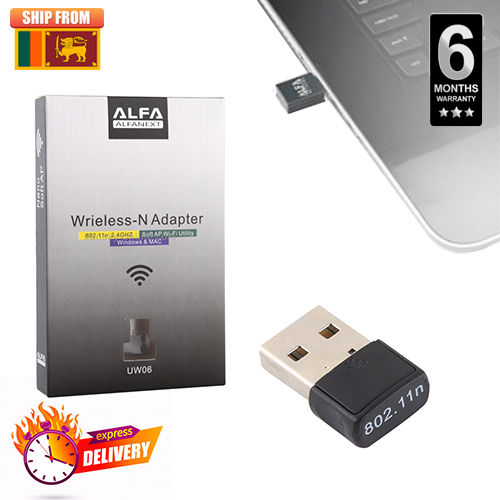 USB Wifi Adapter Mini Wireless USB Adapter ALFA ALFANEXT USB Wireless-N Adapter Mini WIFI Card Lan 802.11n