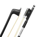 KOKKO Violin Bow 4/4 Full Size Student Violin Bow Well Balanced Carbon Fiber Horse Hair Violin Accessories For Professional Player Beginner. 