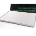 Microfiber Dustproof Laptop Keyboard Protector / Computer Screen Cleaning Cloth / Keyboard Imprint Protection Blanket for Pro 13/15/16 Inch. 