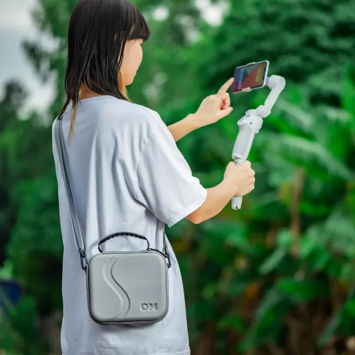 Gimbal%20Stabilizer%20Storage%20Bag%20Carrying%20Case%20For%20Dji%20Osmo%20Mobile%20Se/om%204%20Se/%20Om%204%20Handheld%20Gimbal%20Portable%20travel%20waterproof%20bag%20-%20Image%205