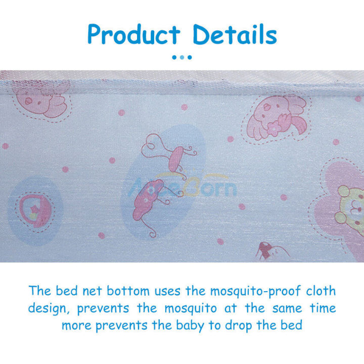 NiceBorn%20Baby%20Mosquito%20Net%20Pop-Up%20Bed%20Net%20Bottomless%20Mesh%20Tent%20Anti%20Mosquito%20Bites%20Folding%20Design%20without%20Installation%20for%20Baby%20Toddlers%20Kids%20Children%20-%20Image%206