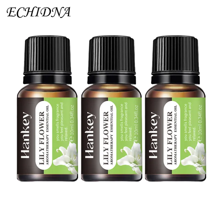 3Pcs 10ml Water-Soluble Aromatherapy Oil Set High-Concentration Essential Oil for Humidifiers Diffusers