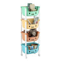 〓Highest Level〓COD〓 Stroller Storage Rack Children's Bookshelf Floor-standing Baby Supplies Household Mobile Snack Organizer Box Toy Storage Rack 〓COD〓. 