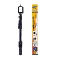 Yunteng YT 1288 Bluetooth Selfie Stick – Black, with Remote. 