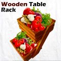 Multi-Functional High Quality Wooden Storage Rack - Small Size Height 9 Inches / Length  10 Inches / Wide 8 Inches. 