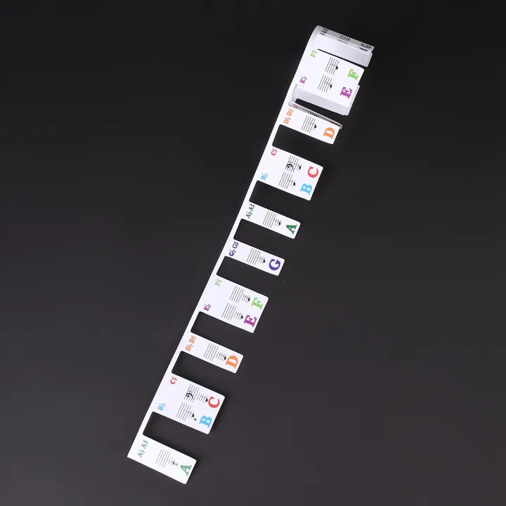 ARELENE%20Piano%20Keyboard%20Stickers%20Grand/Electric%20Piano%2088%20Keys%20Stave%20Notation%20Note%20Strip%20Label%20Symbol%20for%20Beginners%20Students%20-%20Image%208